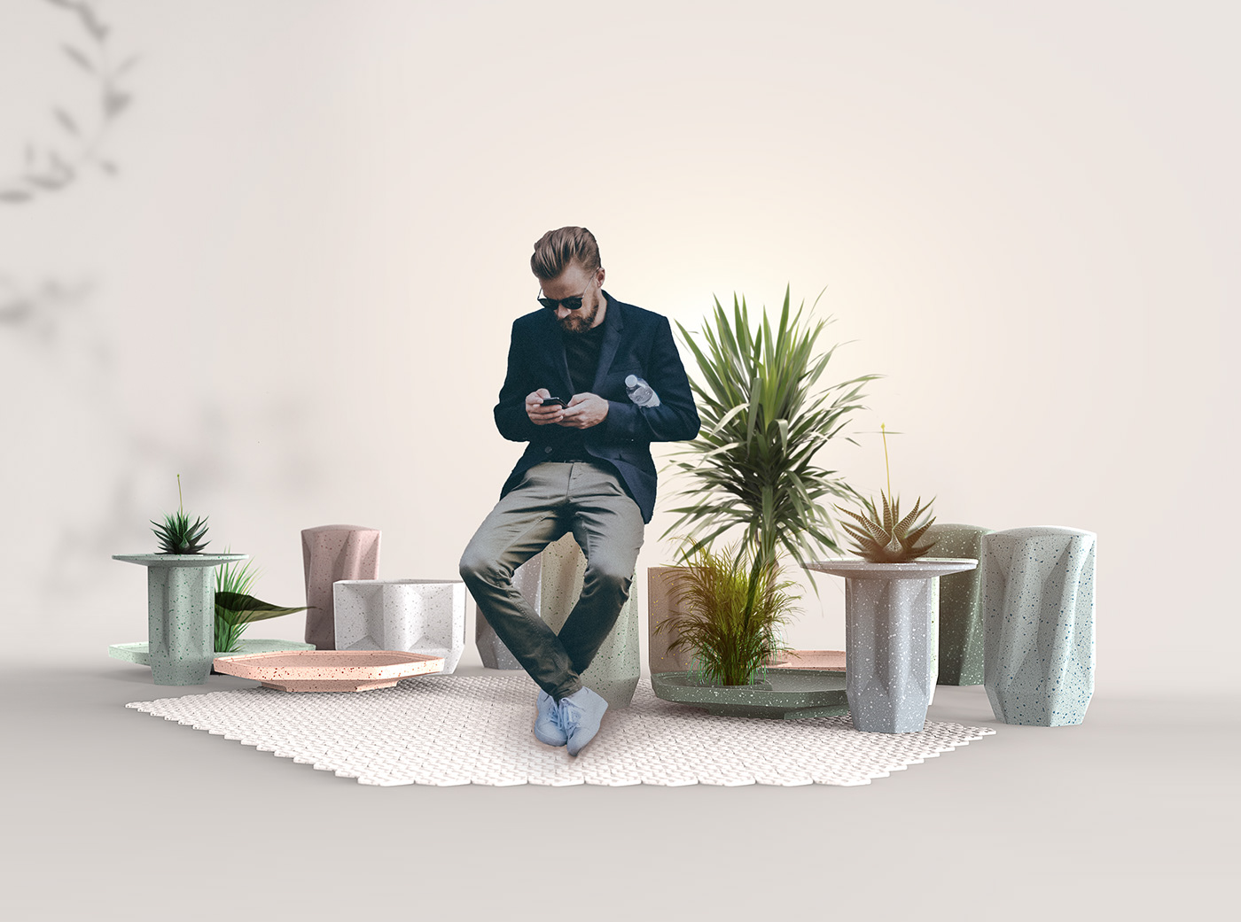 conceptual design，Prospective Lab，3D model，Personal Collection，