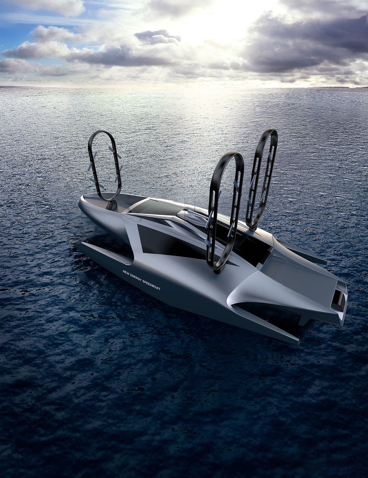 游艇，概念设计，新能源，