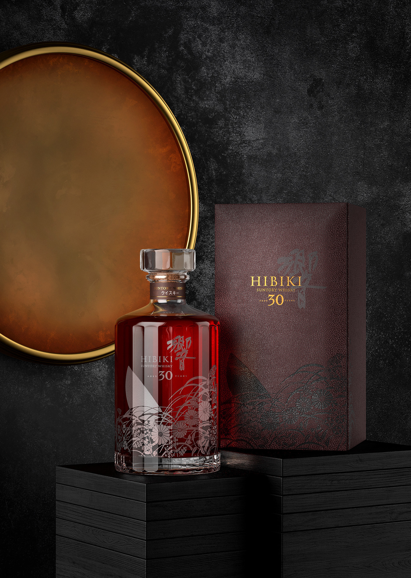 Hibiki 30 Kacho Fuge，Whisky，packing，