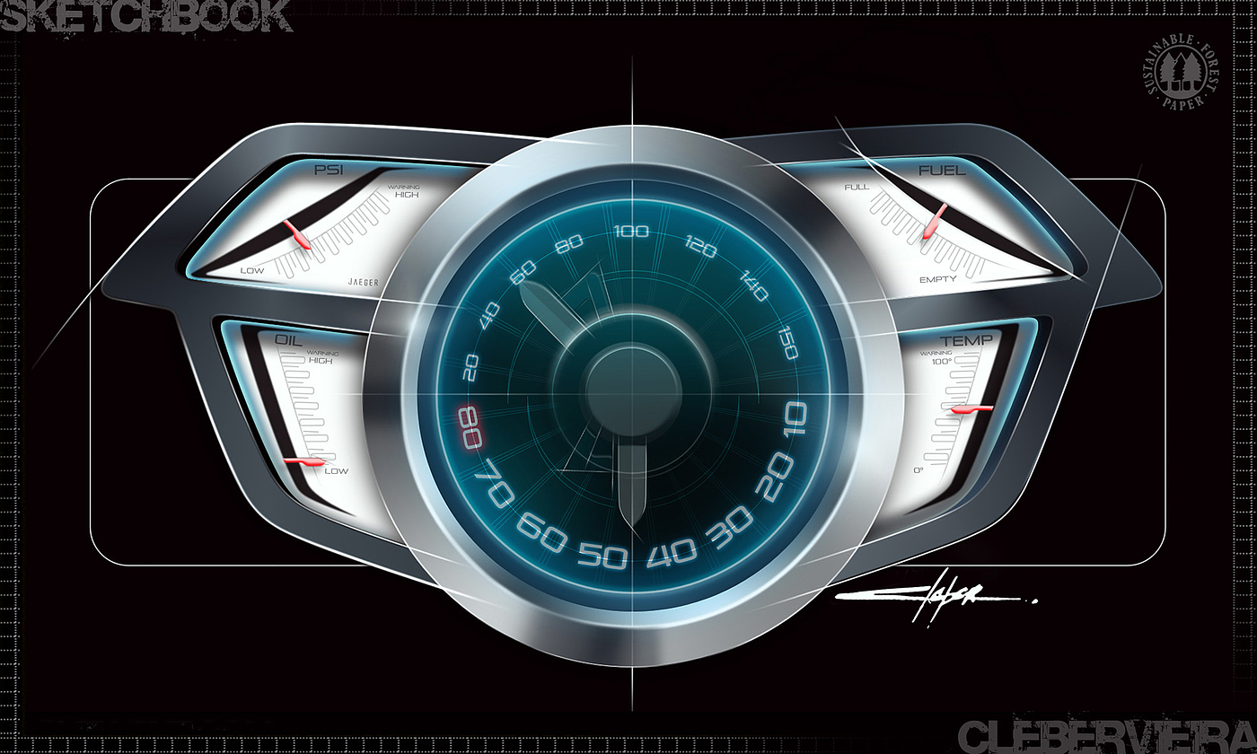 automobile，Interior，Exterior decoration，modelling，Hand drawn，draft，meter，