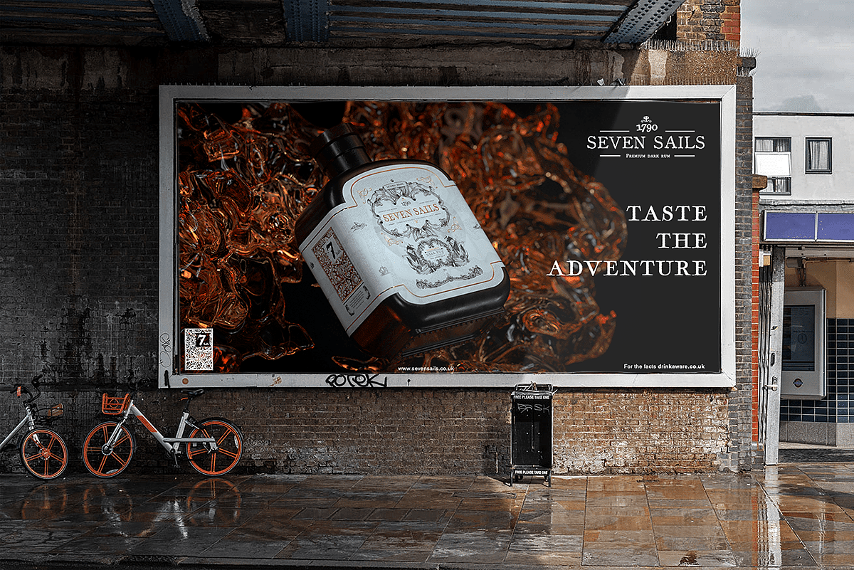 RUM，Rum marketing，cgi，Rendering renderings，packing design，The wine bottle，