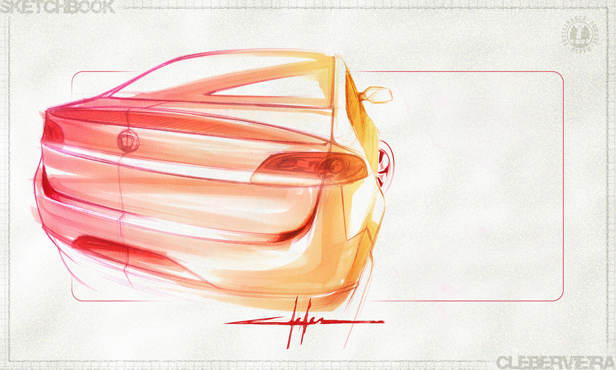 automobile，Interior，Exterior decoration，modelling，Hand drawn，draft，meter，