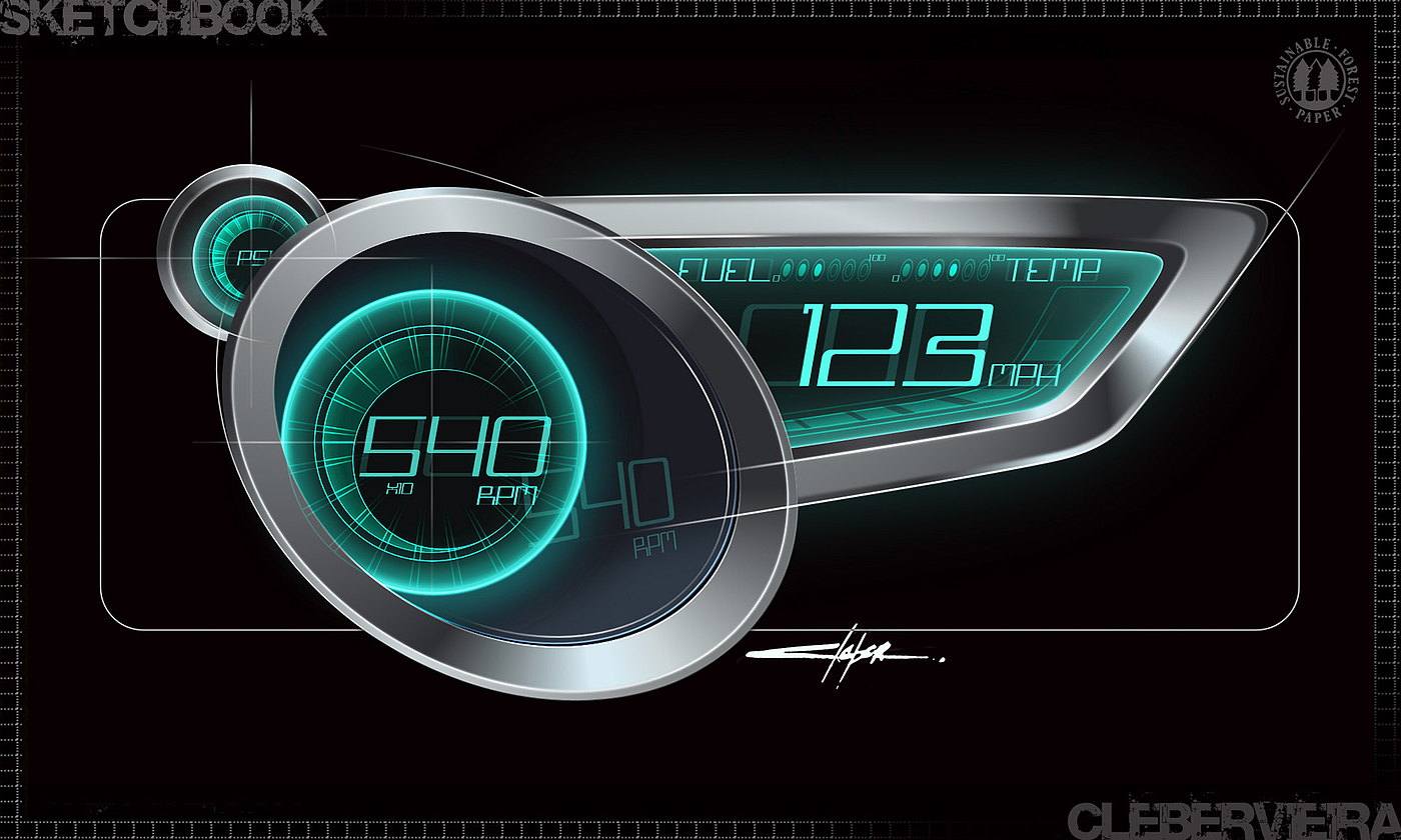 automobile，Interior，Exterior decoration，modelling，Hand drawn，draft，meter，