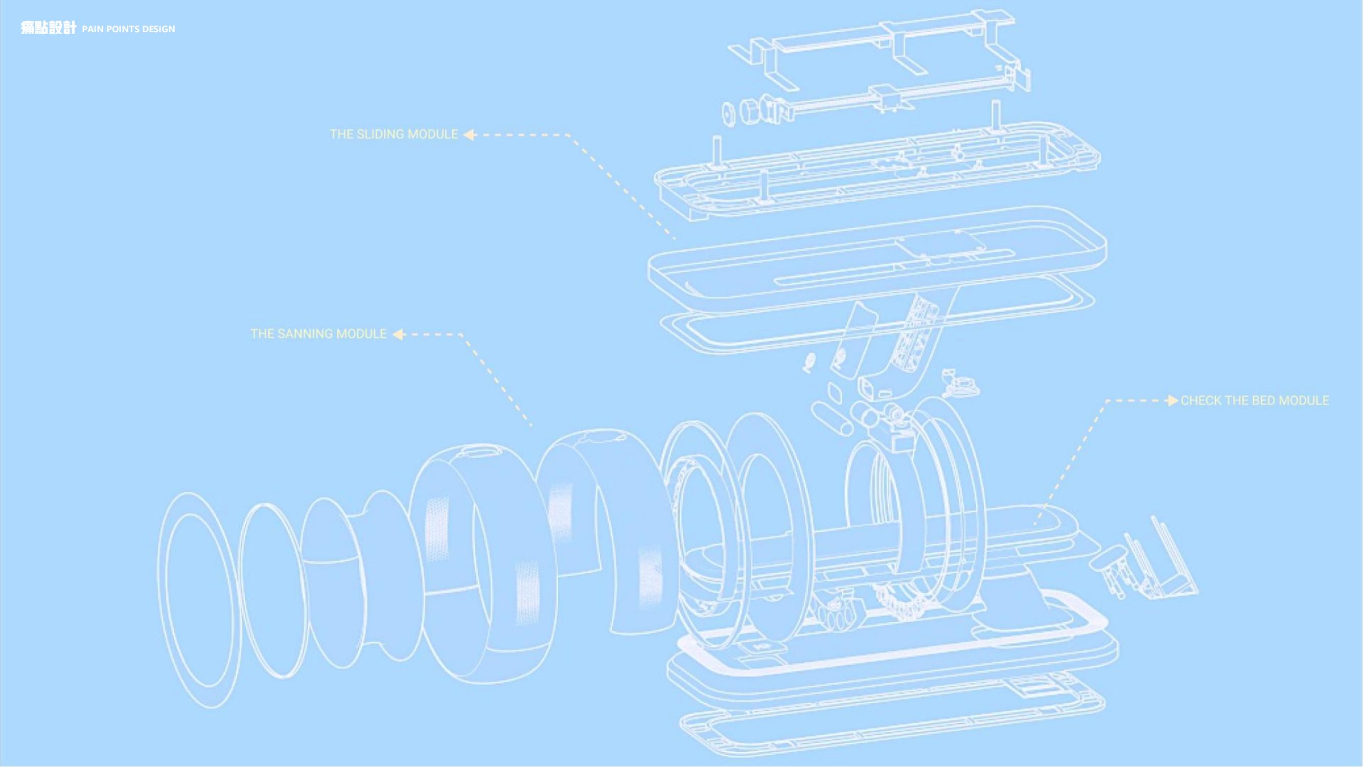 medical apparatus and instruments，CT machine，Medical products，Appearance design，