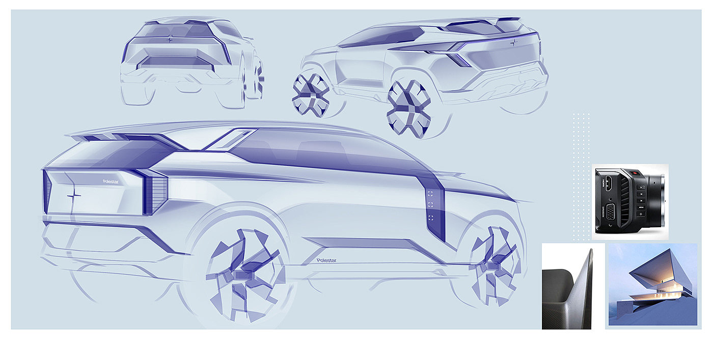 automobile，Hand drawn，Automobile design，conceptual design，