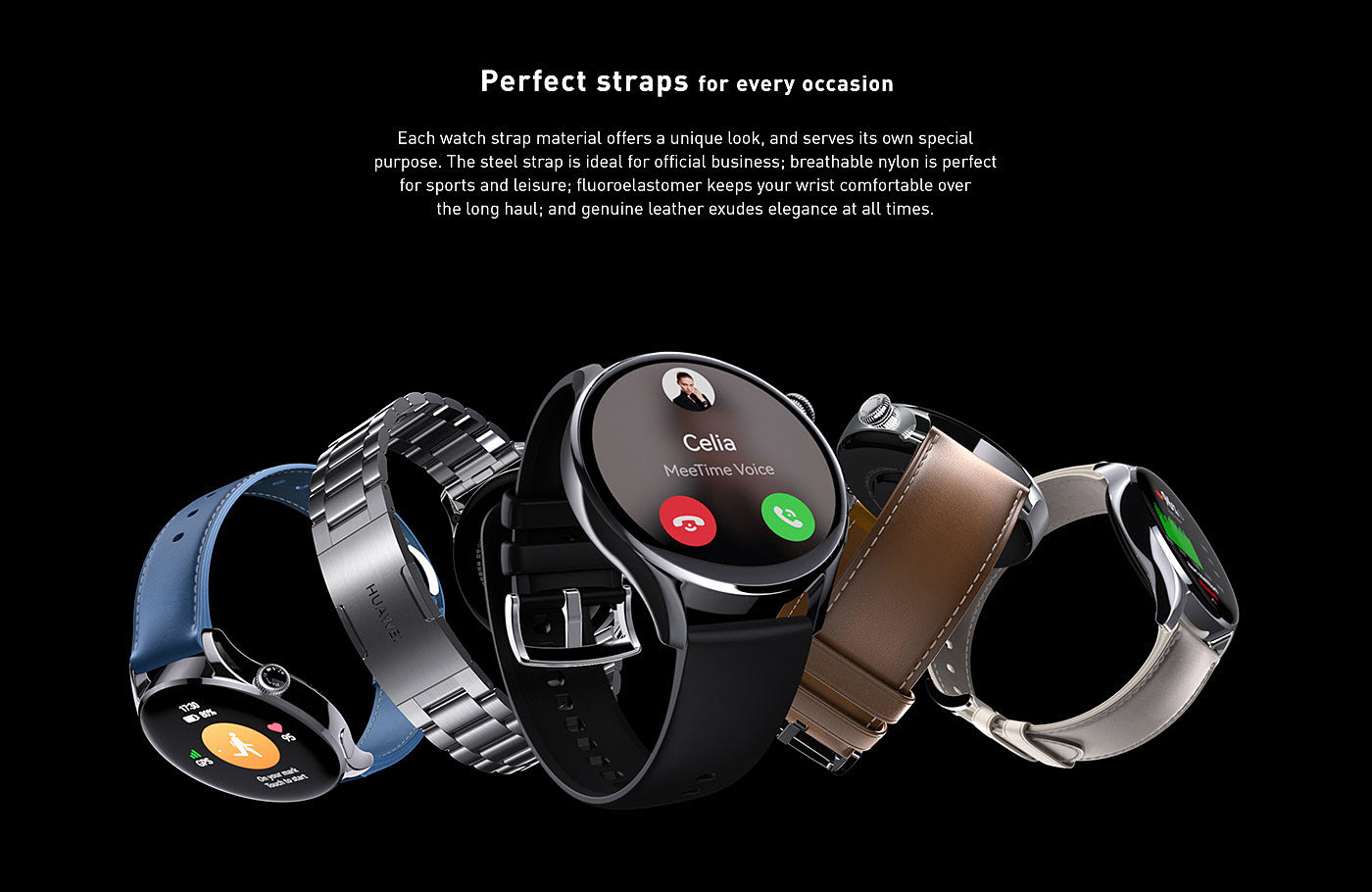 Wrist watch，motion，Huawei，video，