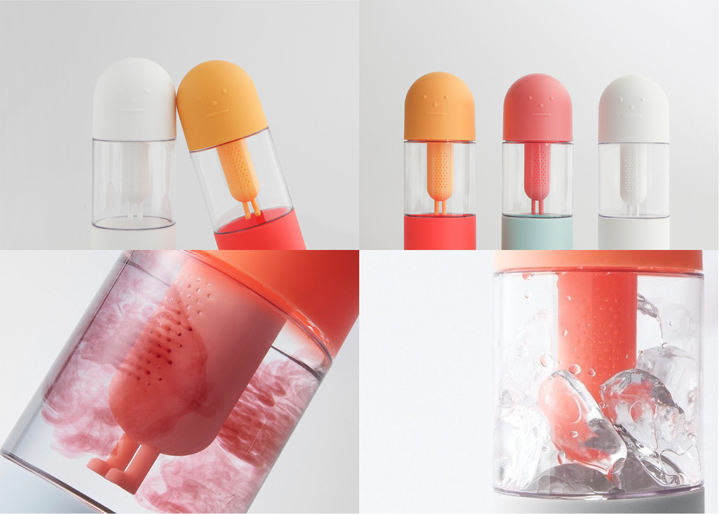 Water cup，lovely，STICKY MONSTER LAB，Multicolor，