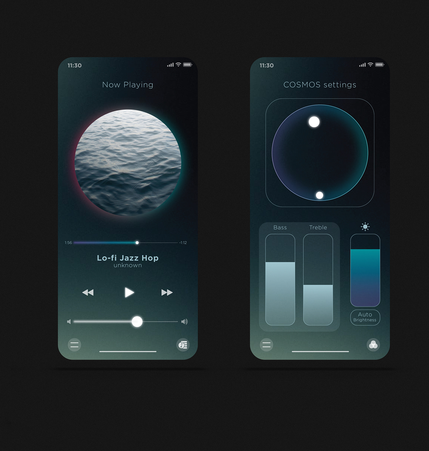 App application，constellation，jtg，Stargazing，starry sky，black，loudspeaker box，Clock，