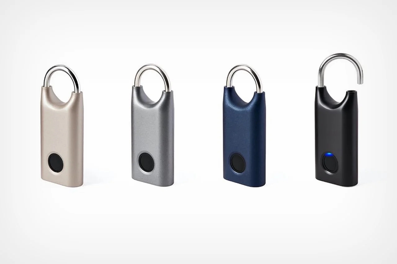 lock，intelligence，miniature，Biometrics，Design，design，fingerprint identification，
