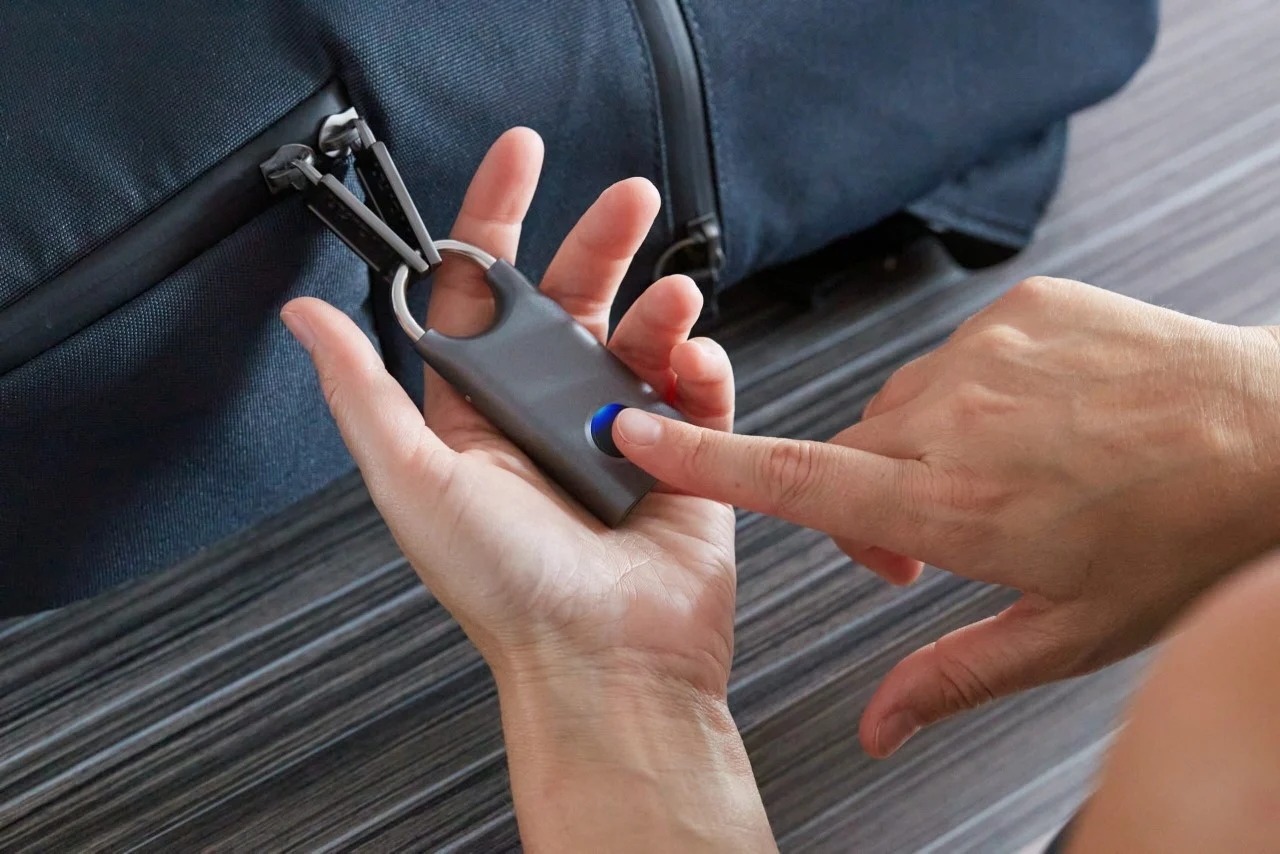 lock，intelligence，miniature，Biometrics，Design，design，fingerprint identification，