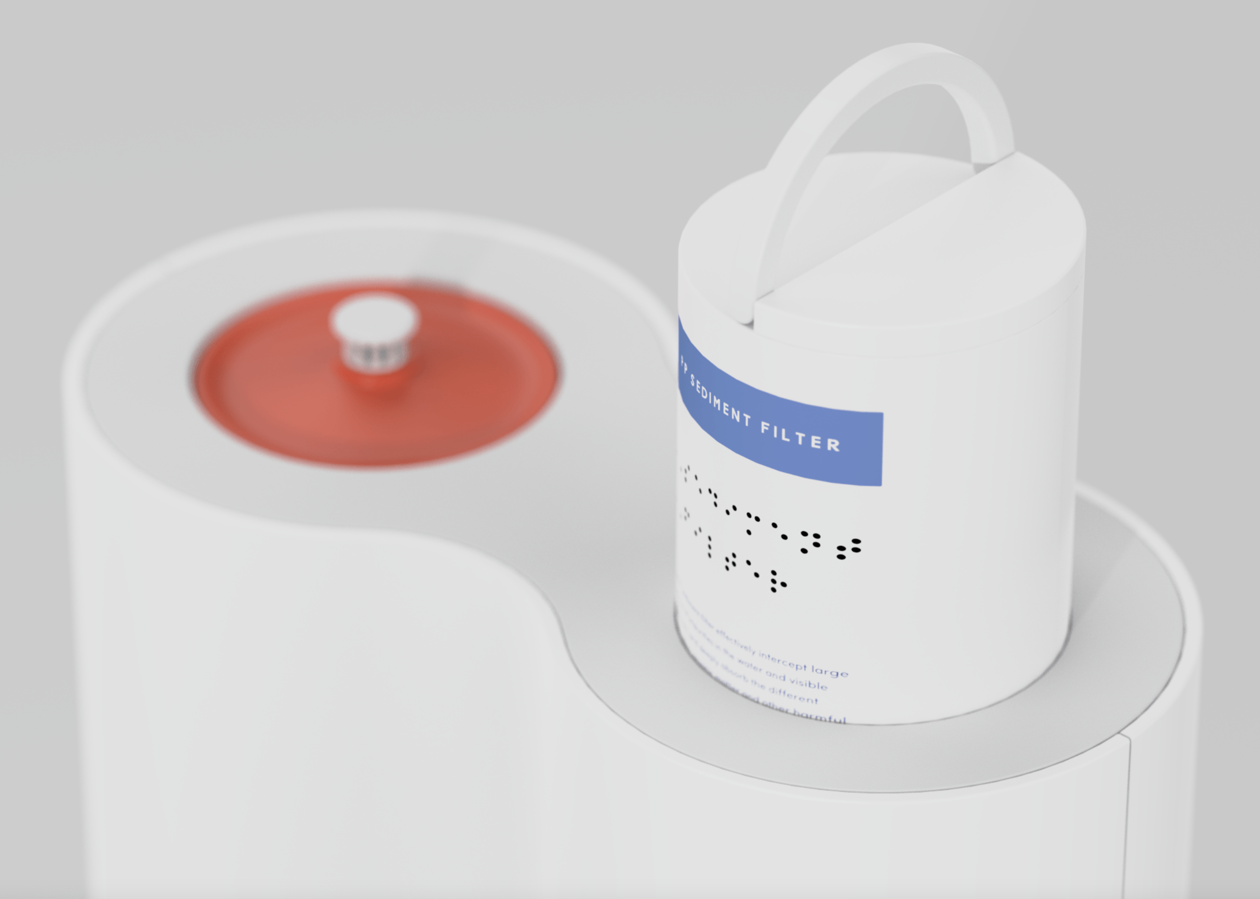 Water dispenser，Accessibility，Visual impairment，Design，