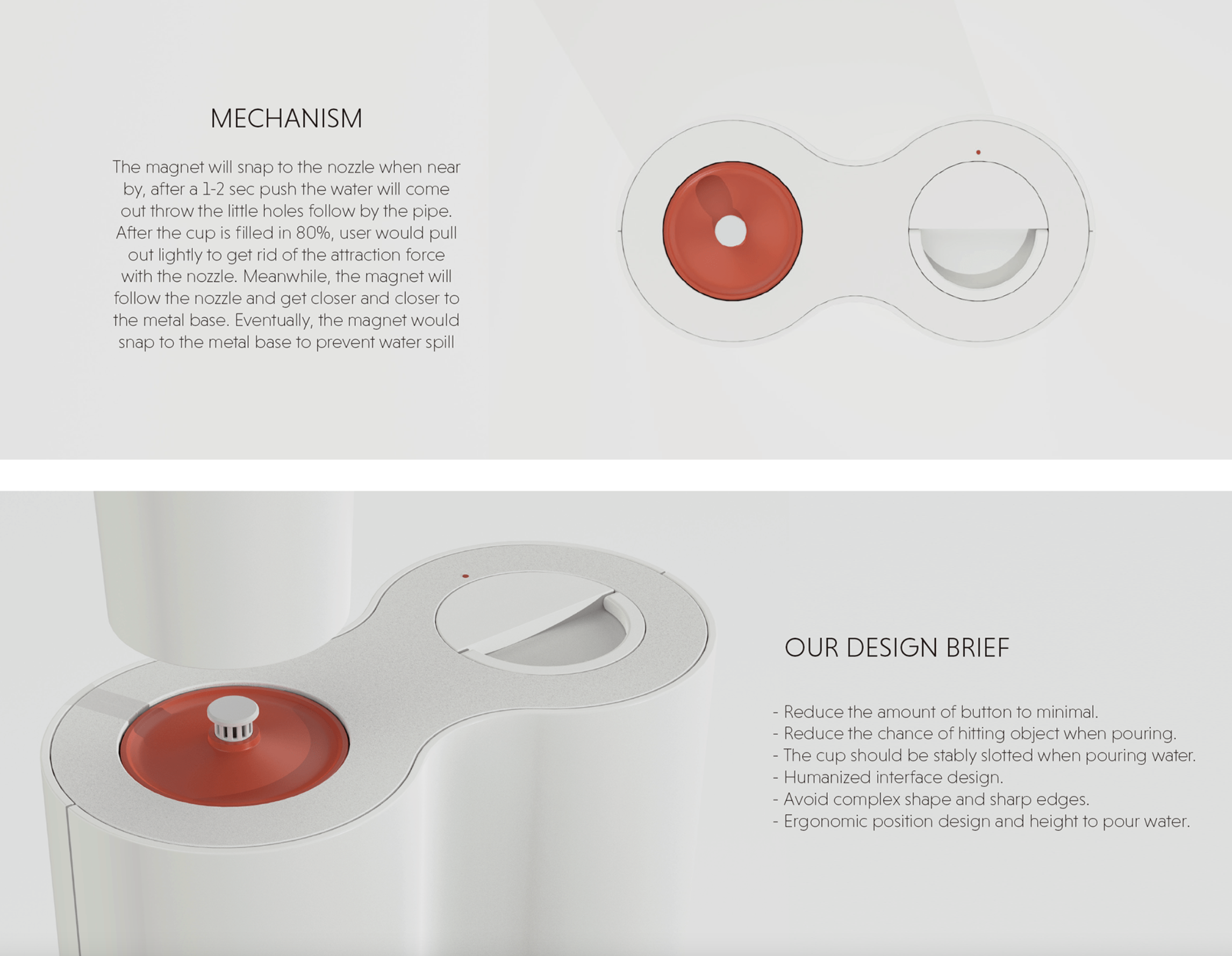 Water dispenser，Accessibility，Visual impairment，Design，