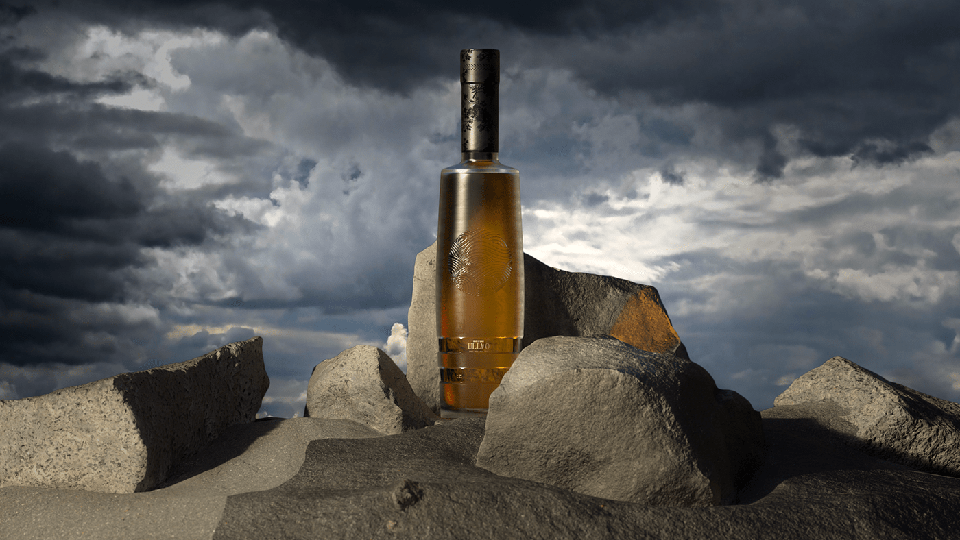 3d，Whisky，Ullmo，Spirits，cgi，brand，