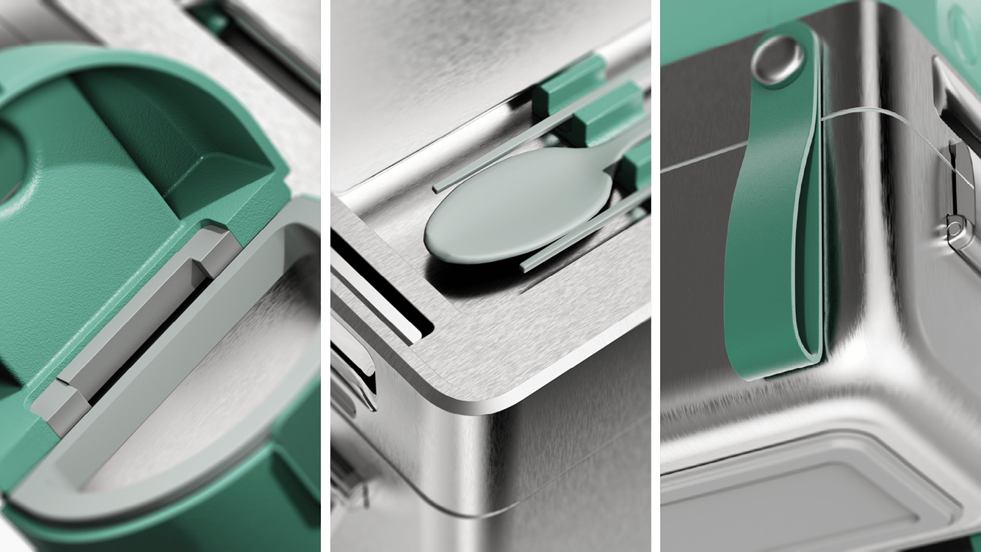 Lunch box，Portable，Launch，box，launchbox，product design，