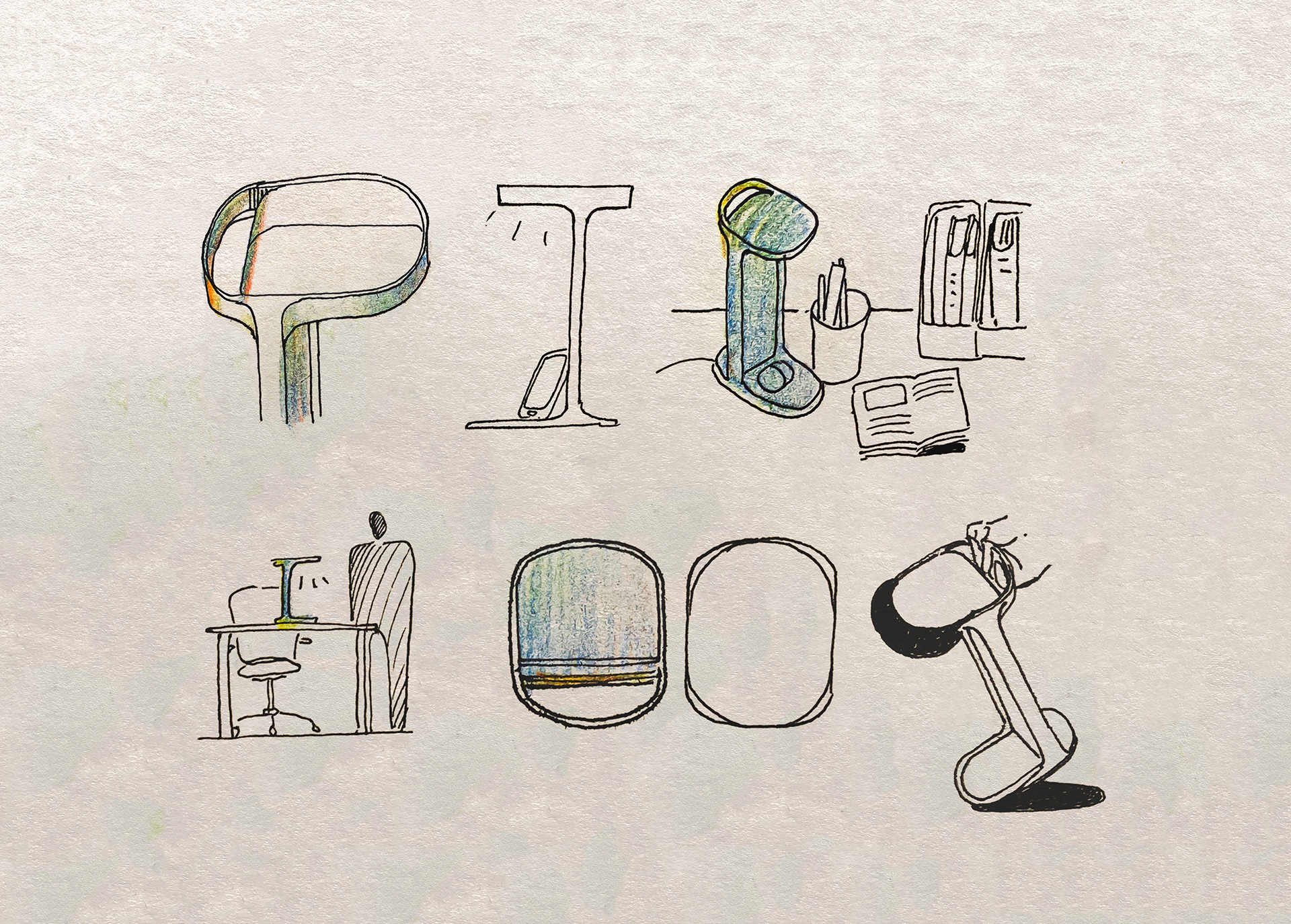 Desk lamp，practical，Simplicity，