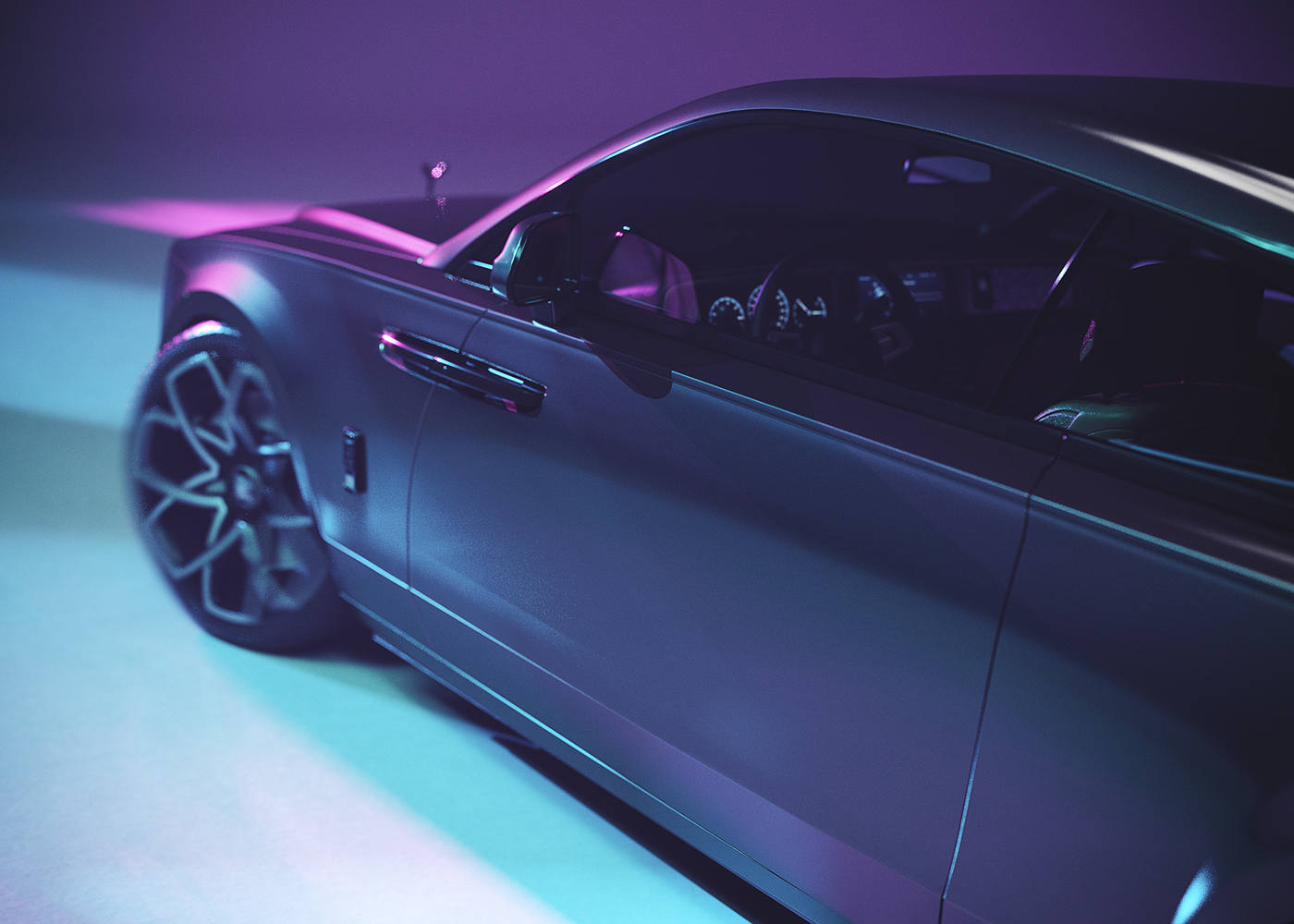 automobile，Rolls-Royce，cgi，3ds Max，