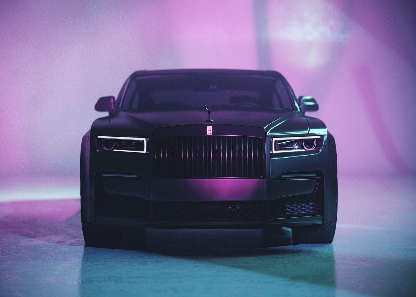 automobile，Rolls-Royce，cgi，3ds Max，