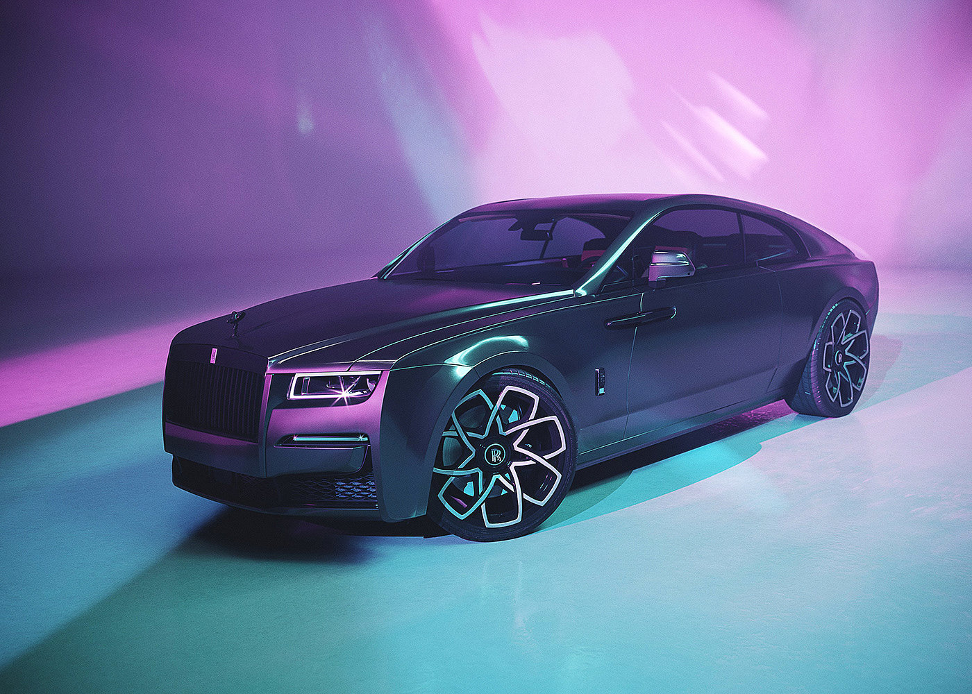 automobile，Rolls-Royce，cgi，3ds Max，