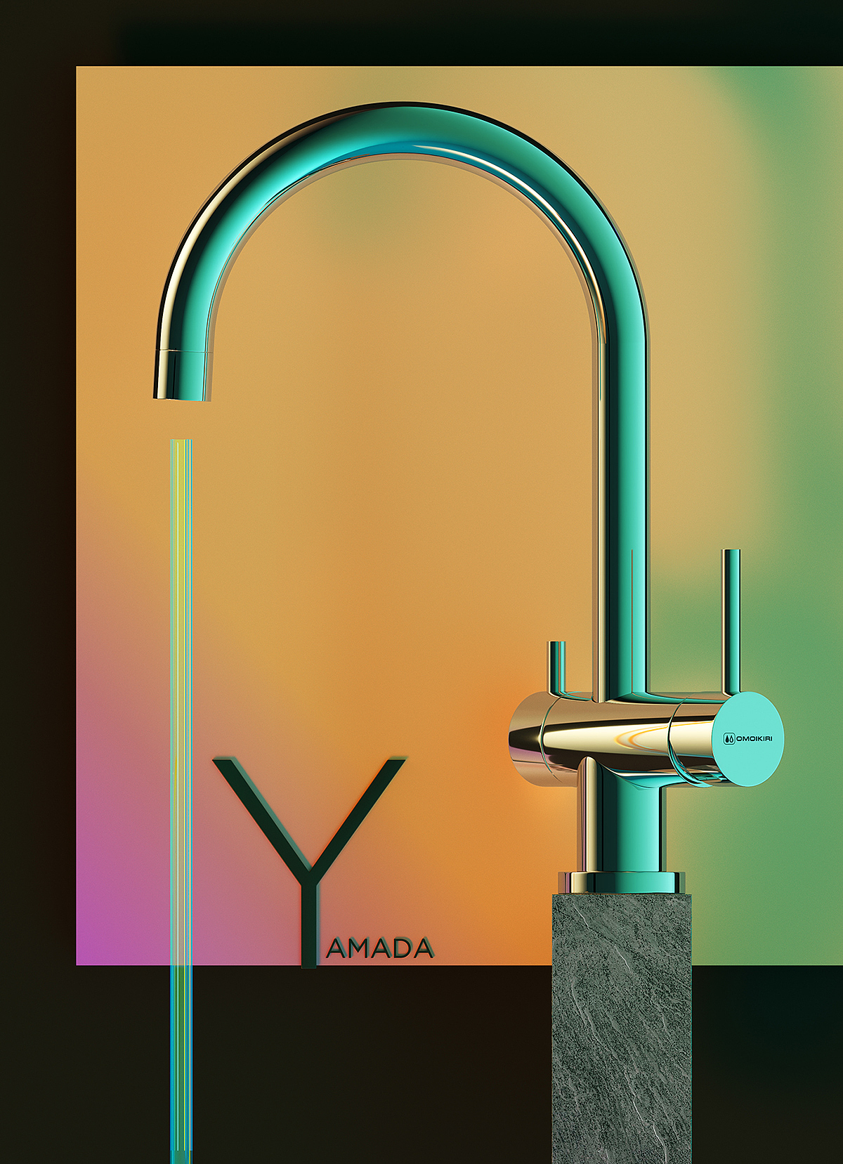 gorgeous，Kitchen and bathroom products，water tap，color，OMOIKIR，