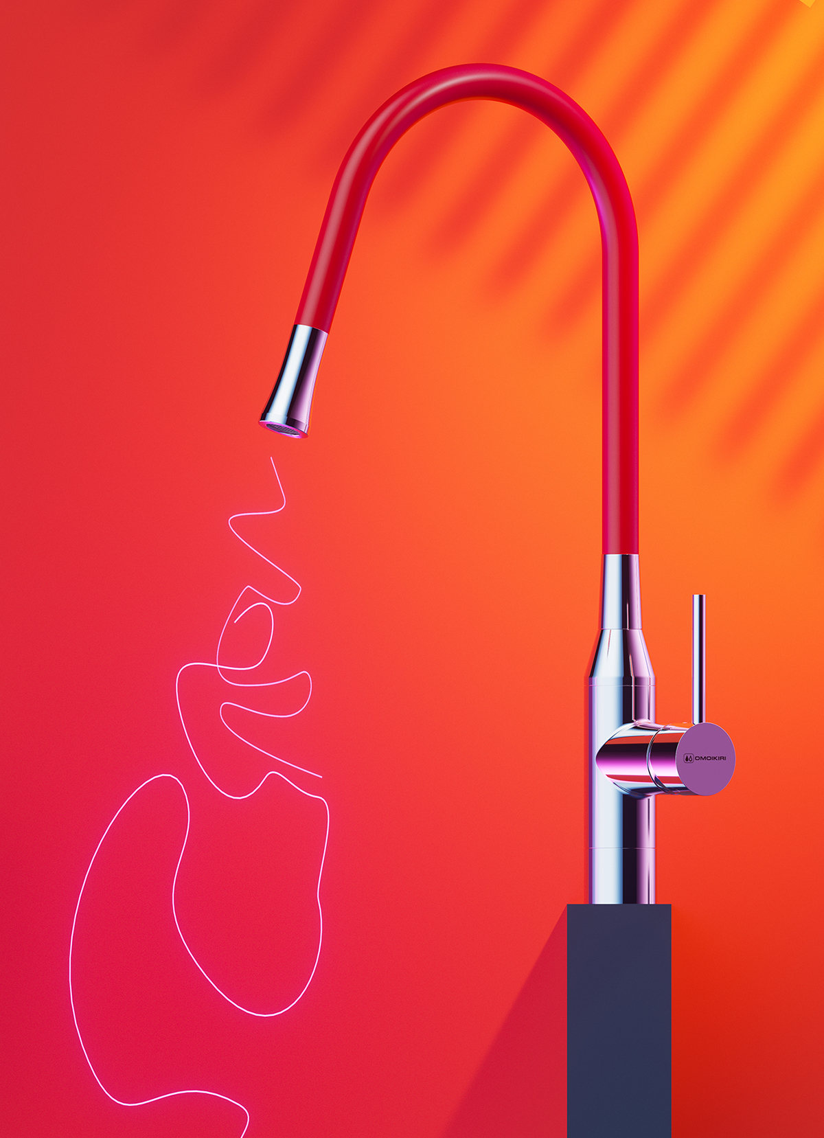 gorgeous，Kitchen and bathroom products，water tap，color，OMOIKIR，