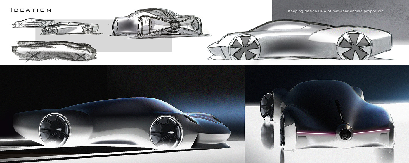 porsche，LEGACY E，Porsche，automotive，