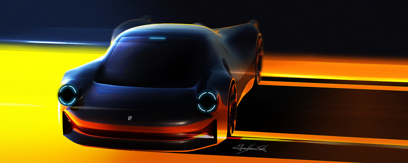 porsche，LEGACY E，Porsche，automotive，