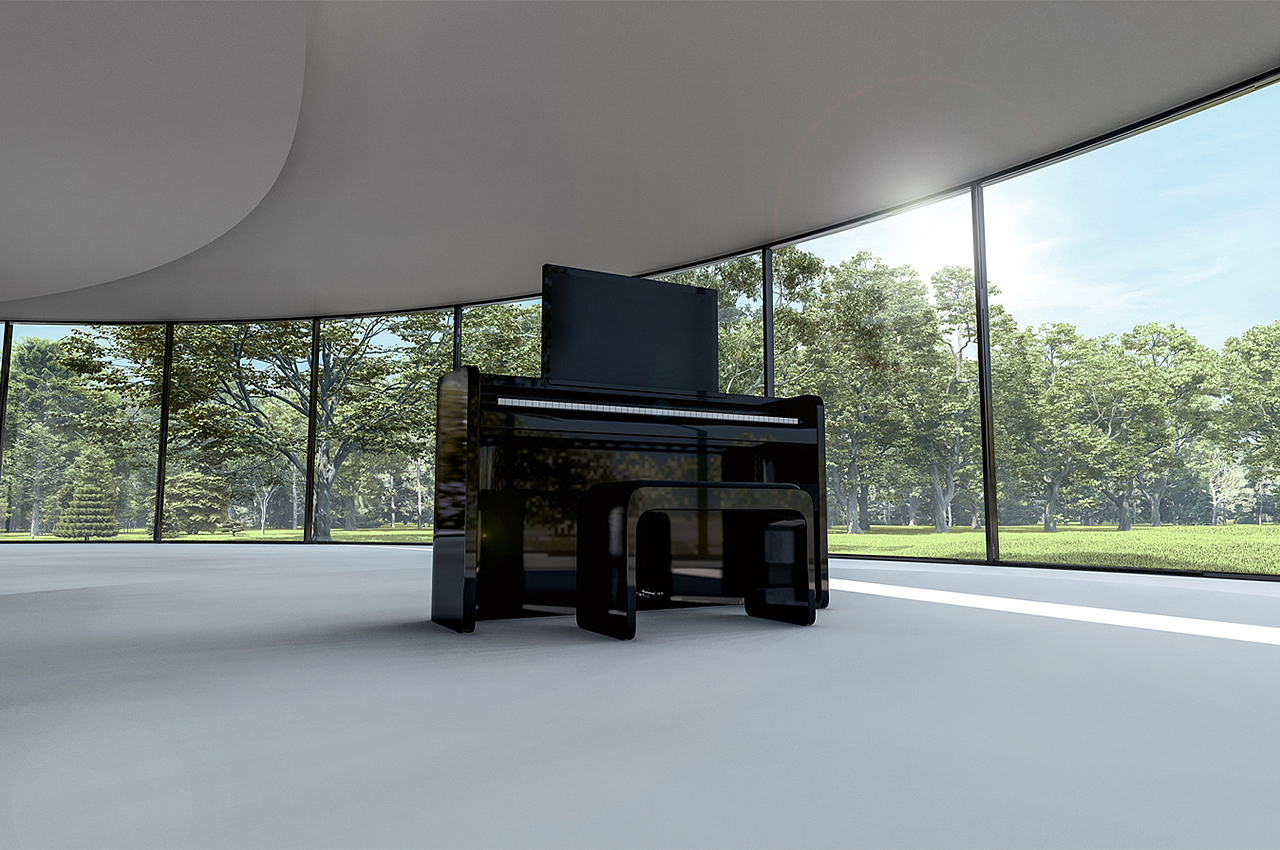 Mozart Console，钢琴，显示屏，