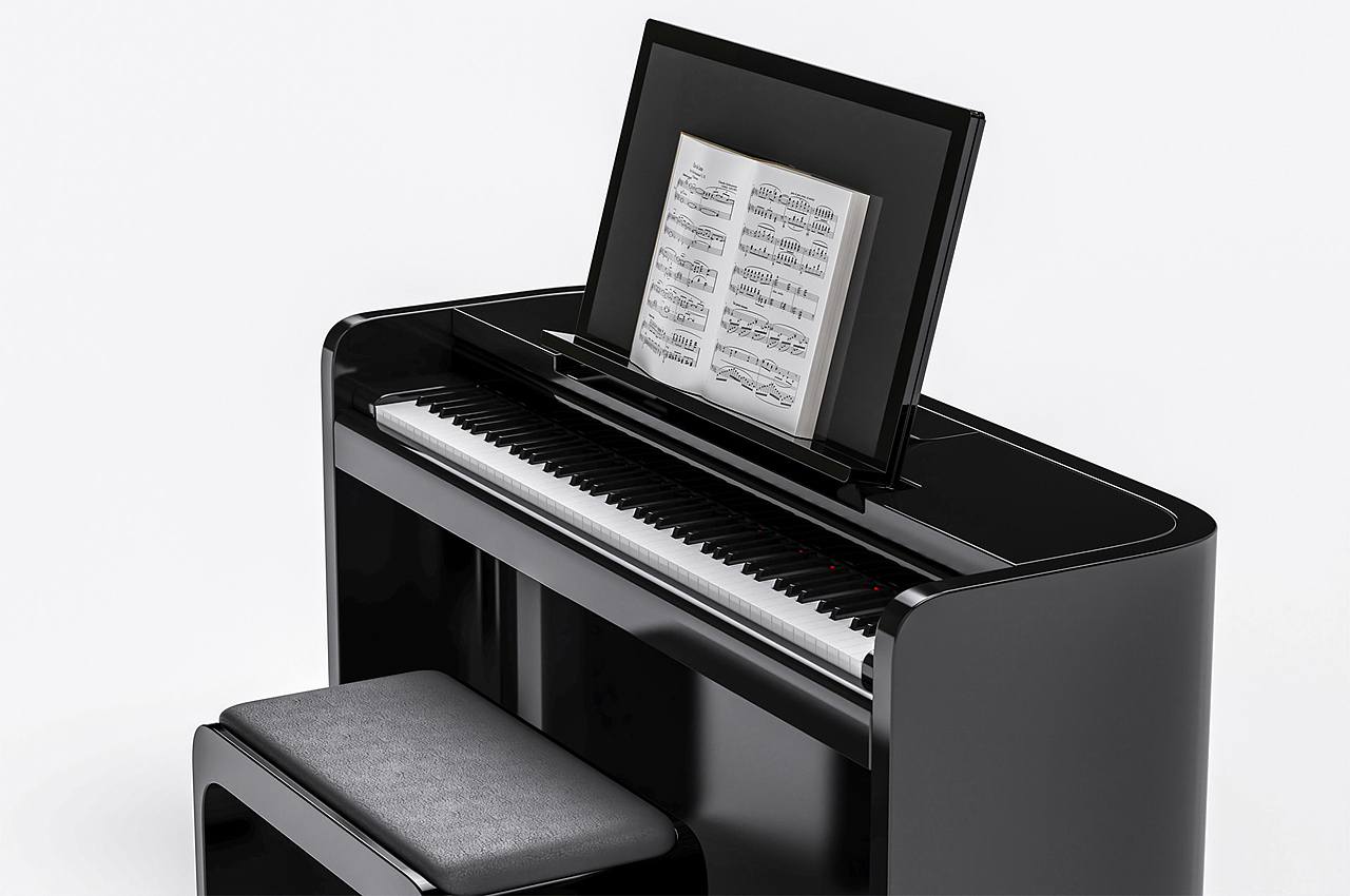 Mozart Console，钢琴，显示屏，