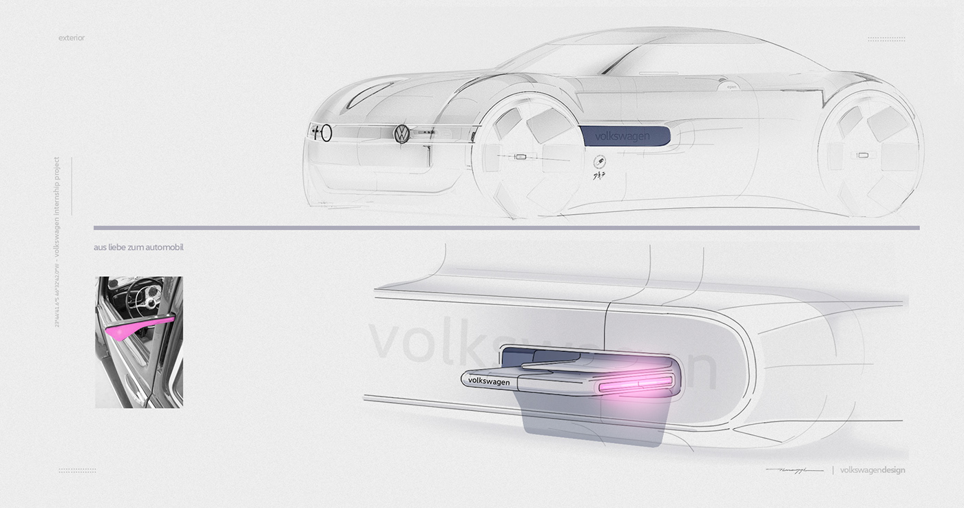 Filipe Pinaffi，automobile，Bolacha，conceptual design，Interior design，Minimalist design ，