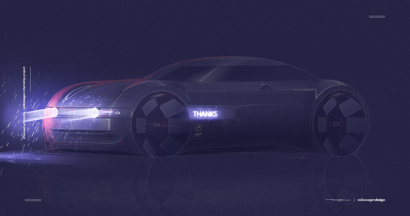 Filipe Pinaffi，automobile，Bolacha，conceptual design，Interior design，Minimalist design ，