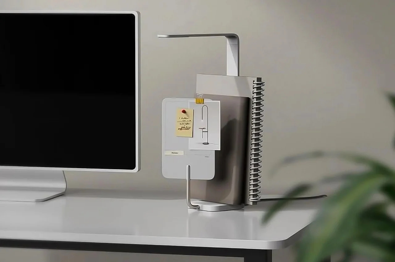 multi-function，Desk lamp，bookshelf，product design，