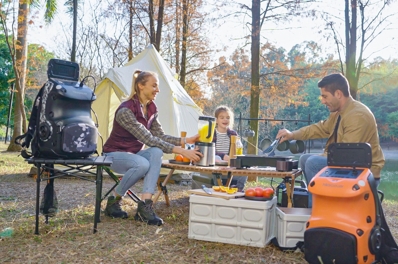 knapsack，product design，Hikerpower，electricity generation，