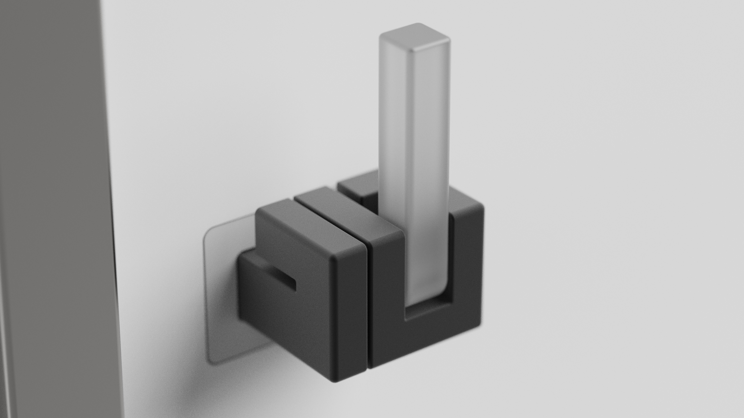 Door handle，middle finger，handle，doorknob，Design，