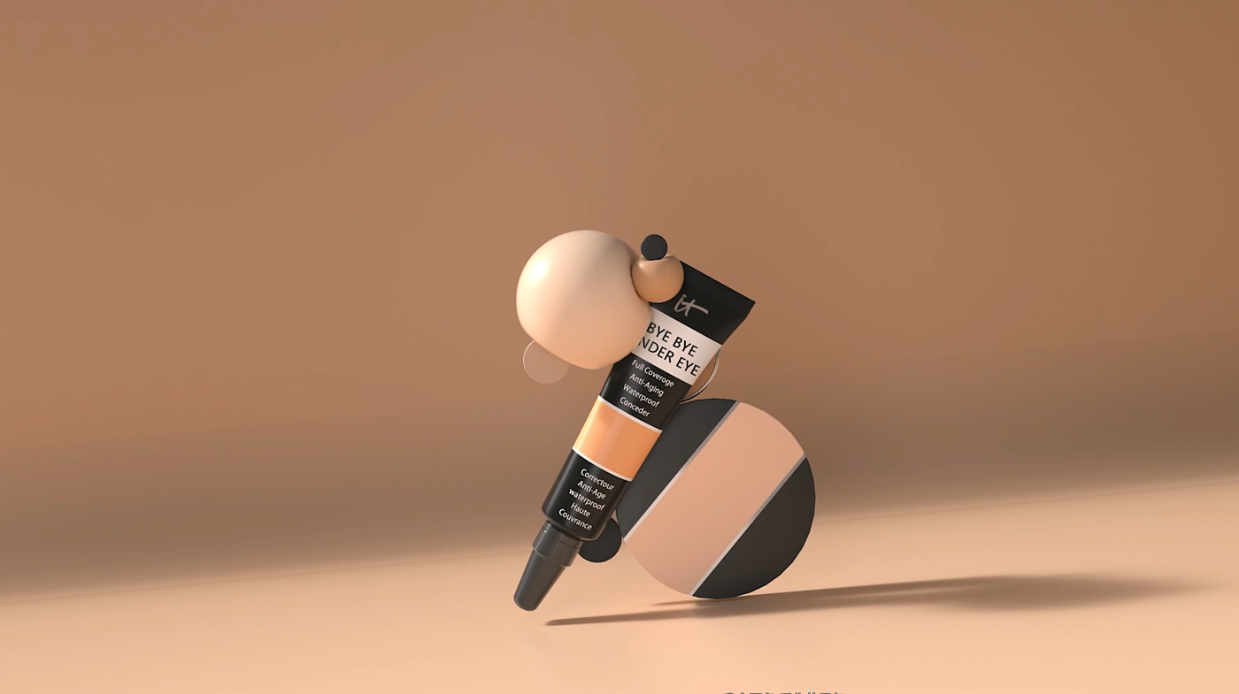 c4d，Octance，Cosmetics，animation，