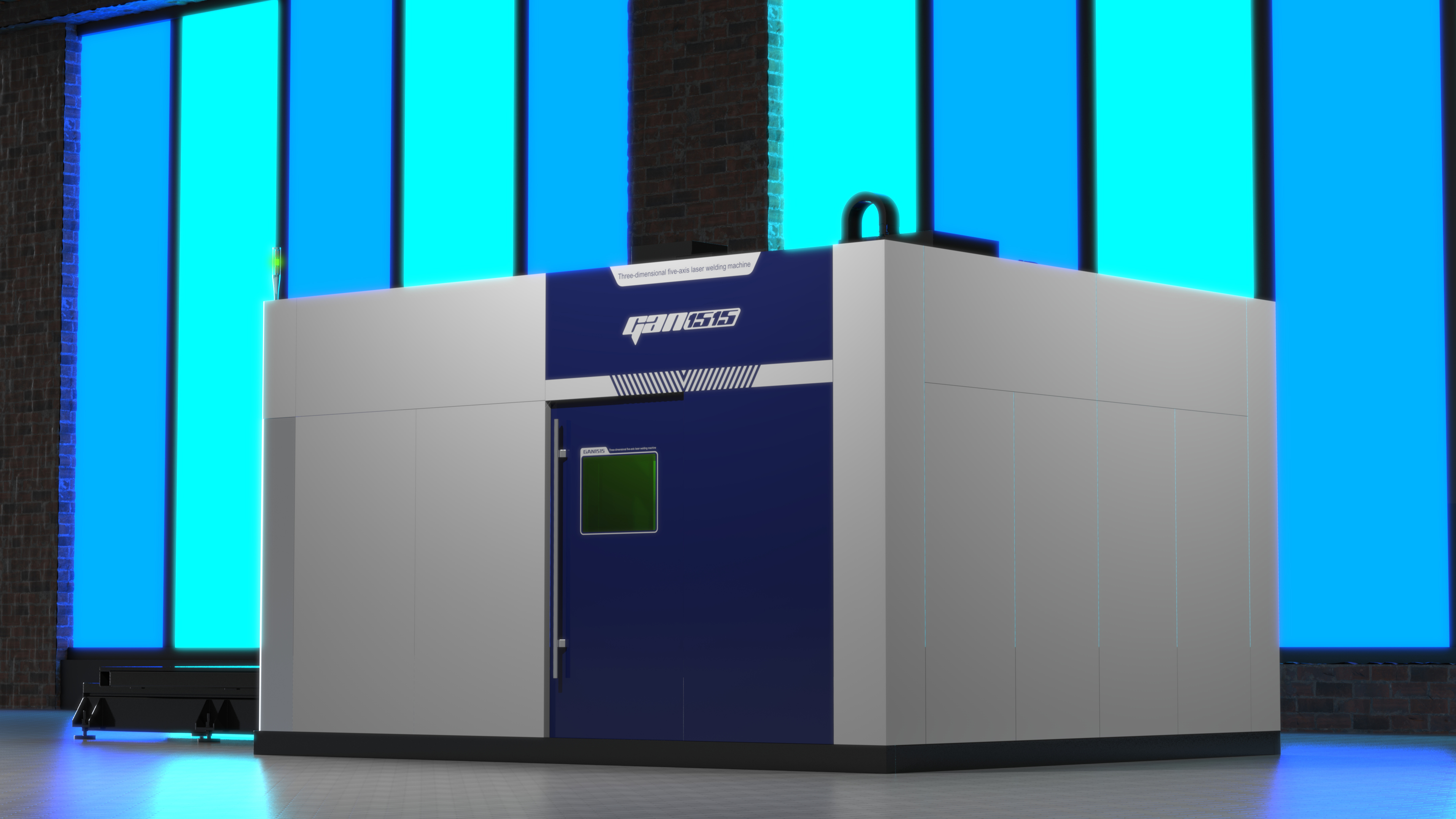 GAN1515 three-dimensional five-axis laser welding machine，