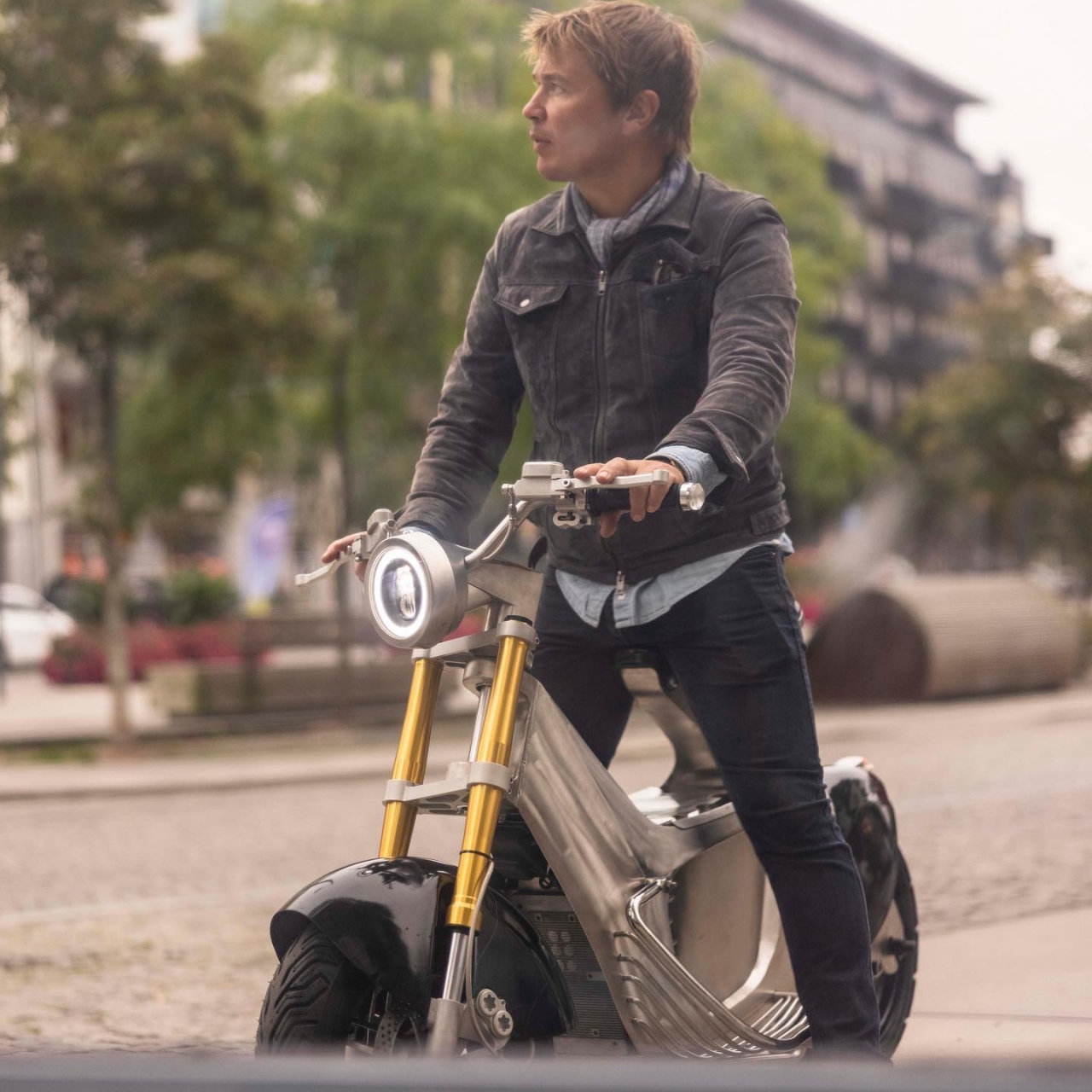 motorcycle，Tue Beijer，Steel plate，Stilride，Electric vehicle，