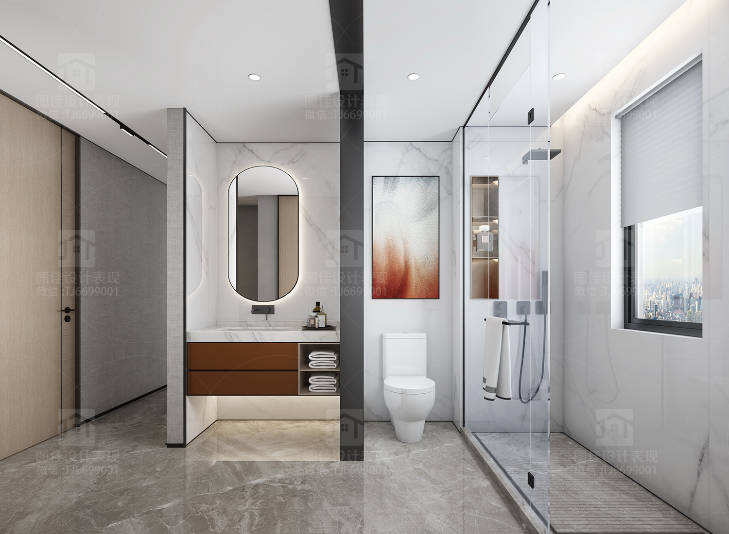 a living room，restaurant，kitchen，Modern style，Northern Europe，