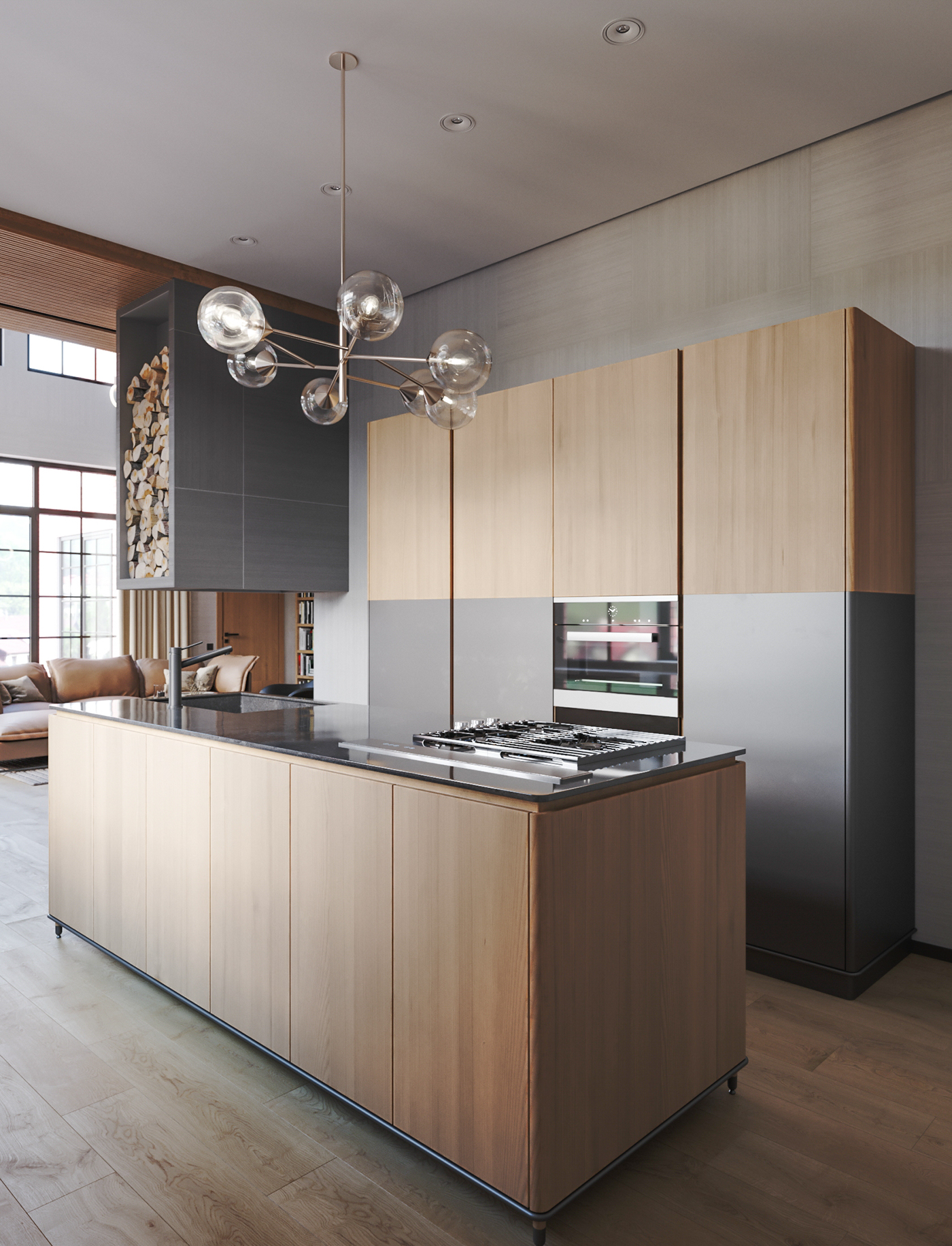 Interior design，Home environment，Kitchen bathroom，a living room，bedroom，