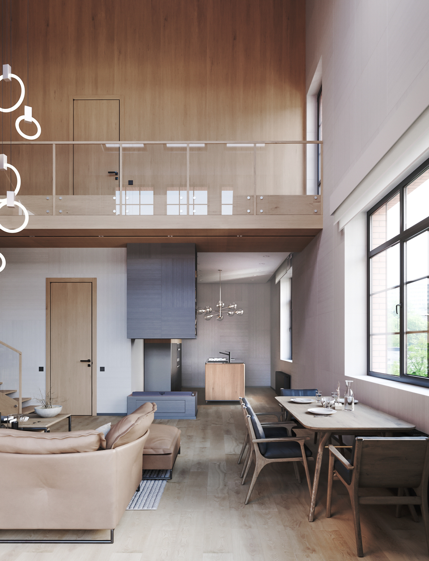 Interior design，Home environment，Kitchen bathroom，a living room，bedroom，