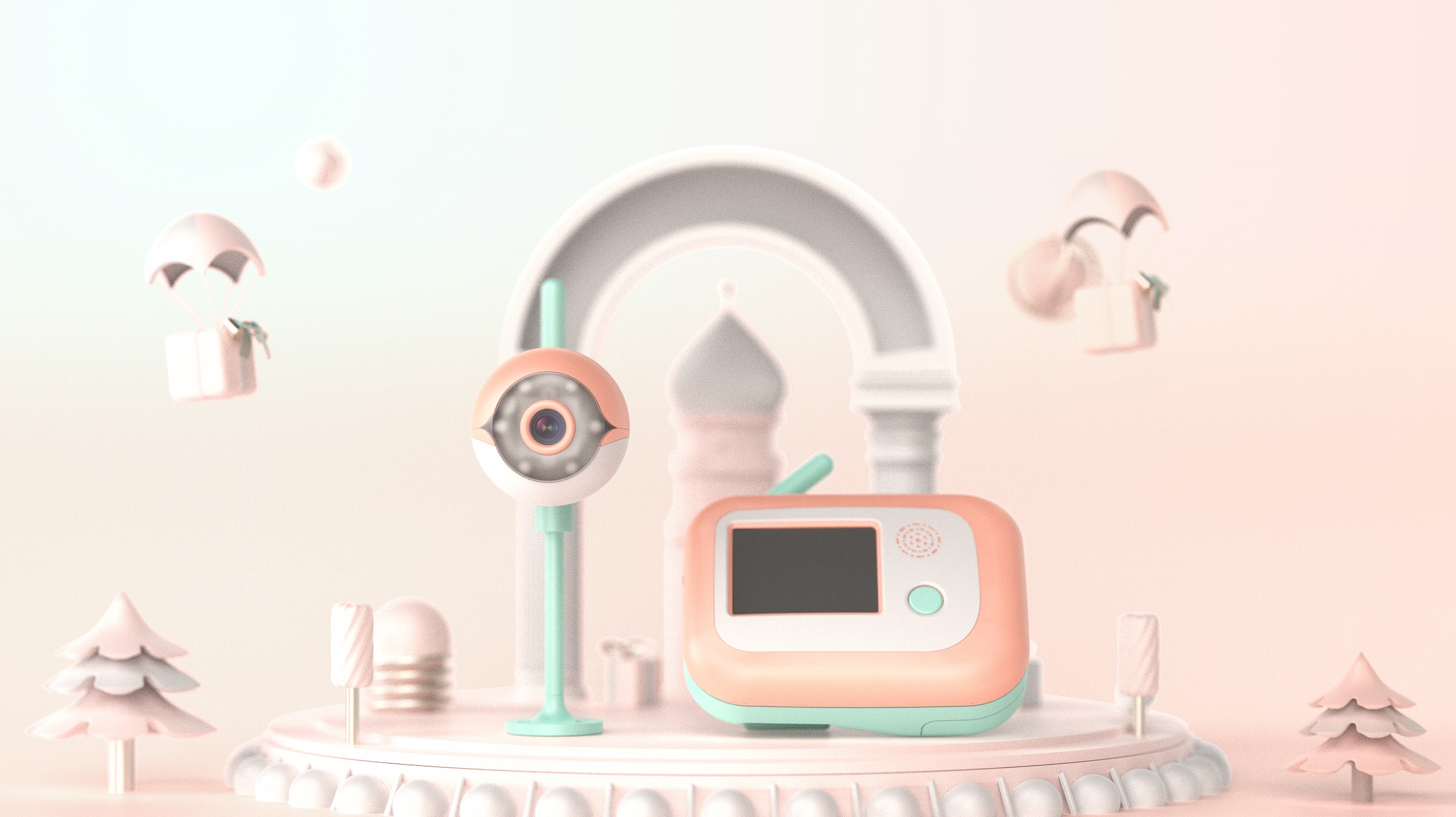 Mother and baby，monitor，Home Furnishing，baby，