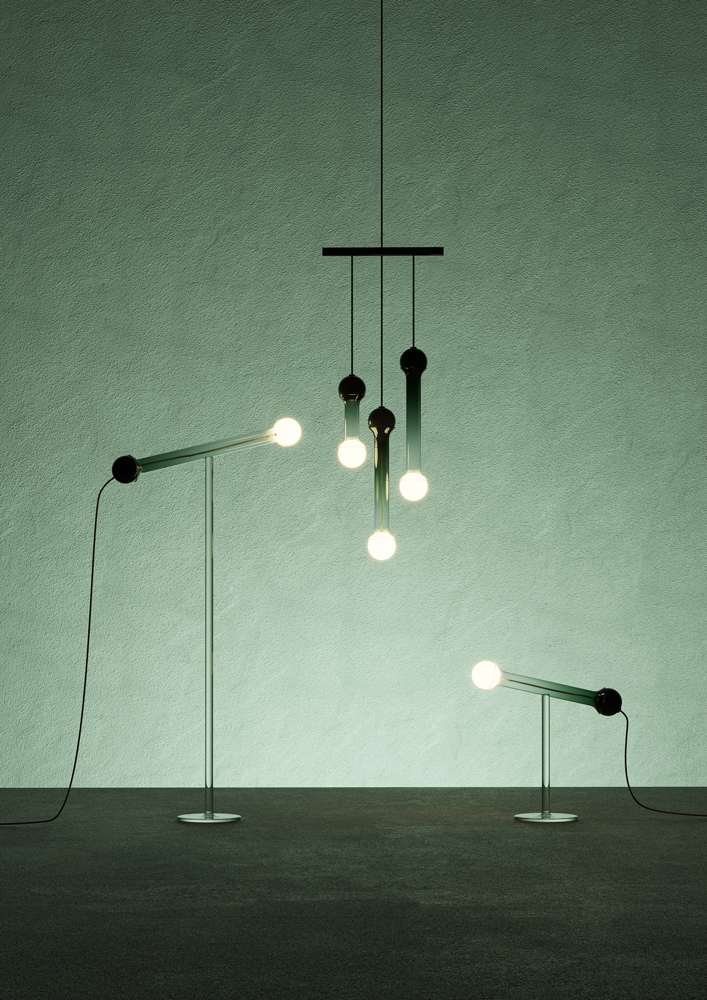 Streamer，lamp，household electrical appliances，Floor lamp，Desk lamp，a chandelier，Glass，