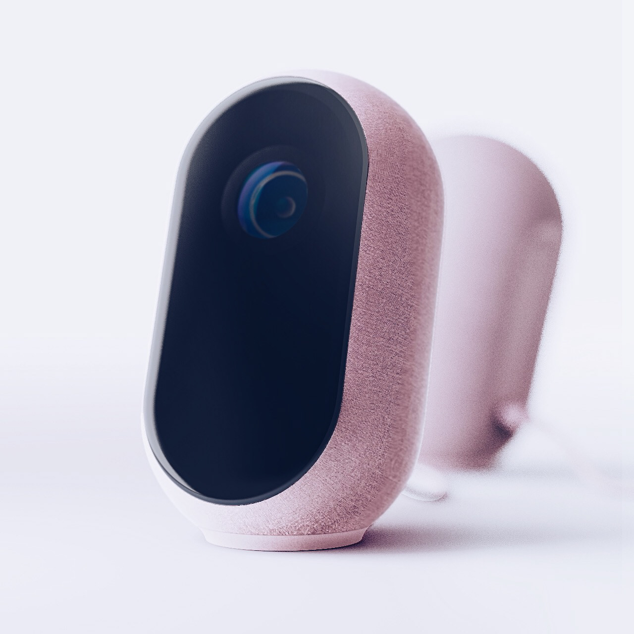 monitor，technology，intelligence，Design，design，Video camera，Pod shape，Pink，