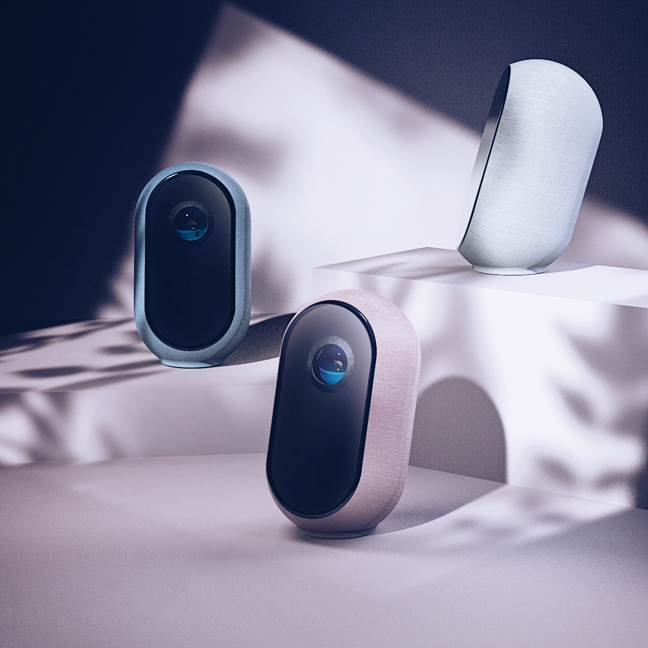 monitor，technology，intelligence，Design，design，Video camera，Pod shape，Pink，