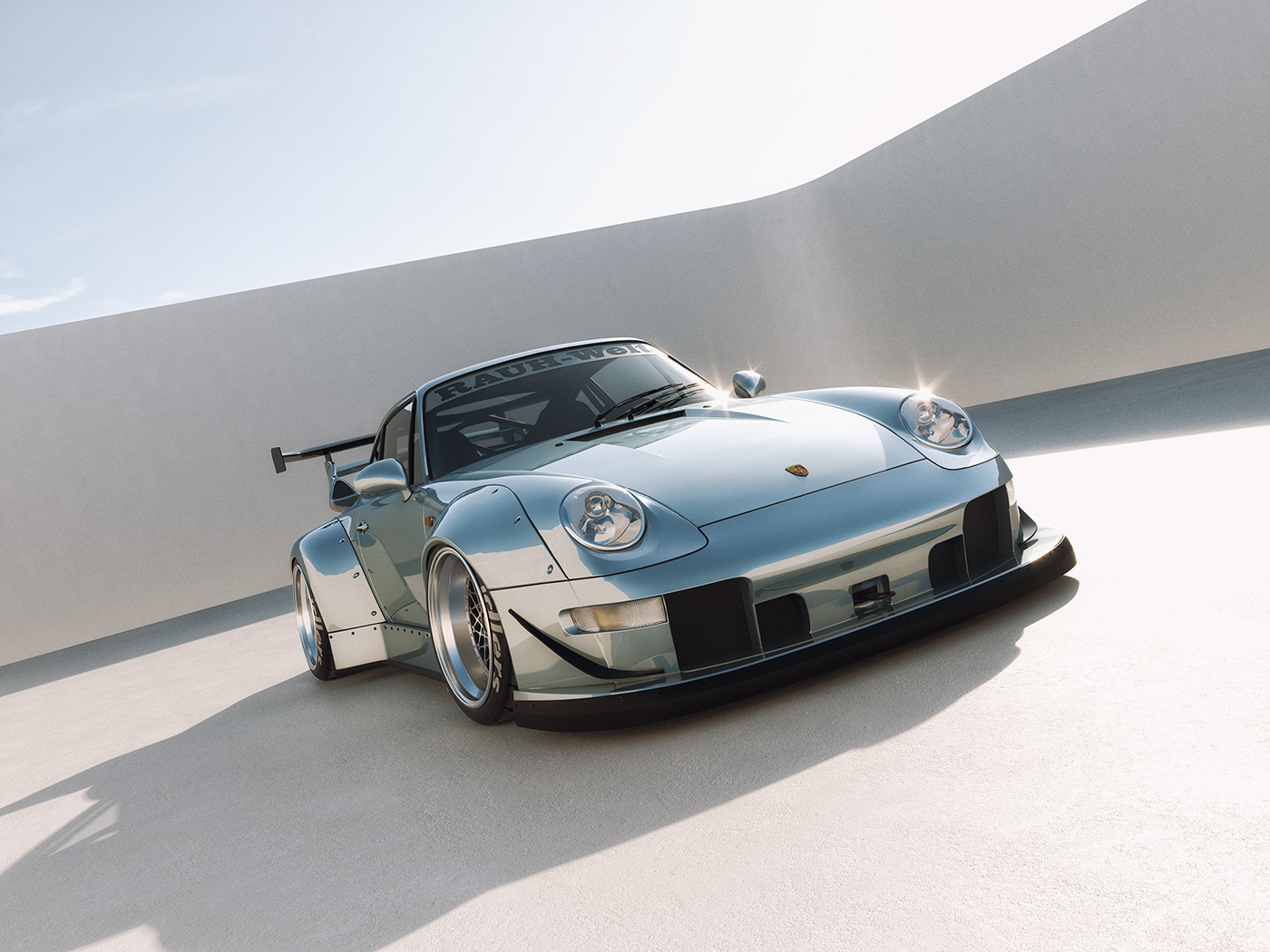 automobile，Sports car，Porsche，cgi，modeling，Render，