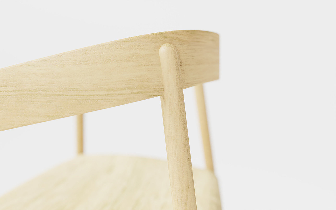 扶手椅，椅子，Chair，家具，木材，wood，设计，