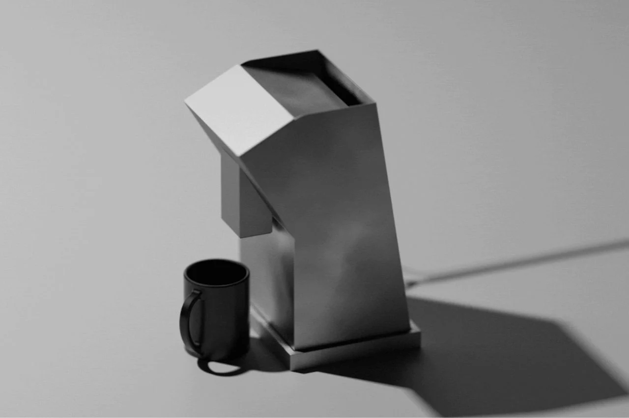 Coffee machine，Retro，Ethiopia，Vintage coffee machine，Geometric line，