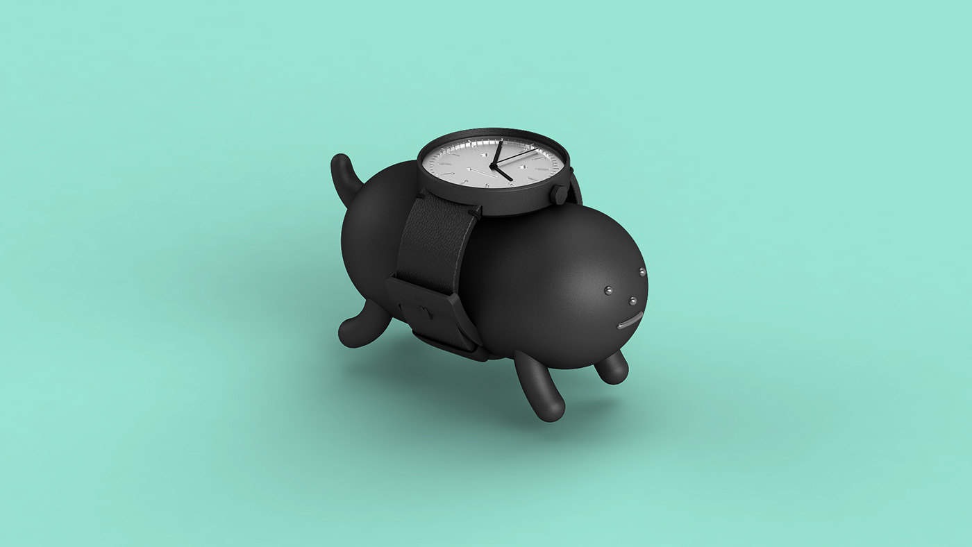 Wrist watch，Wristwatch，product design，Watch rack，Desktop gadgets，