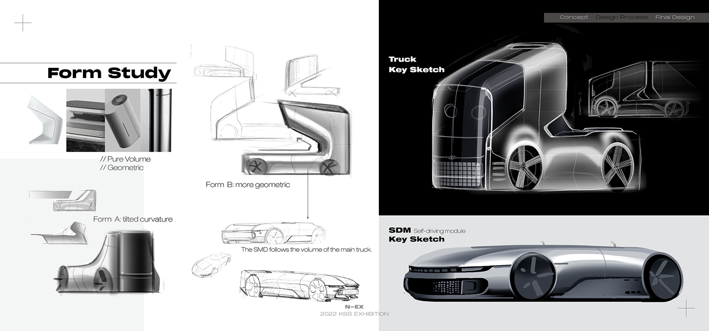 truck，transport，future，Modern automobile，conceptual design，