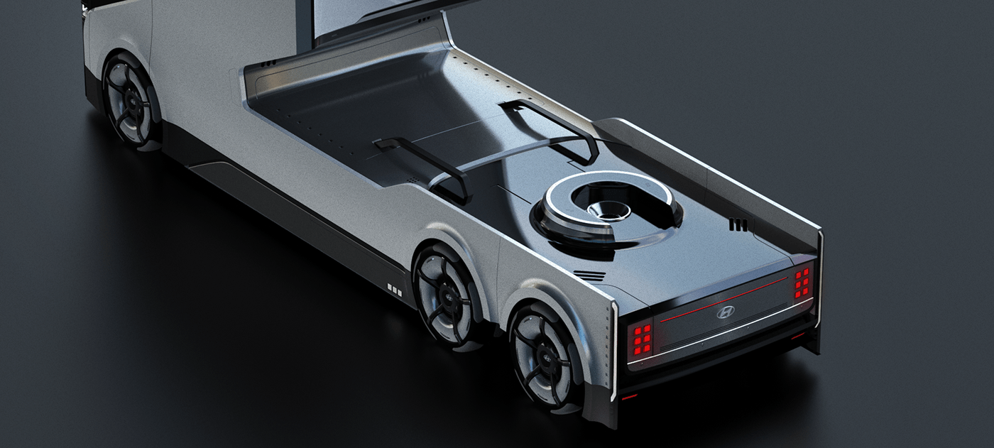 truck，transport，future，Modern automobile，conceptual design，