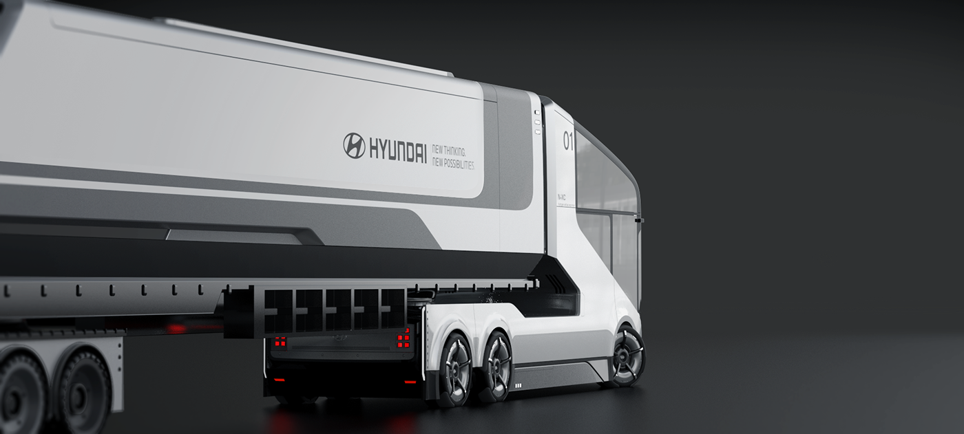 truck，transport，future，Modern automobile，conceptual design，